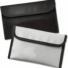 Multipurpose Fire-Resistant & Waterproof Bag - 4200°F Insulated, Cash Fire-Proof Bag With Zipper & Reflective Strips, Waterproof Document Pouch, Valuables Fire-Resistant Bag, Available In Large, Medium And Small Sizes - 8.2 Inches * 5.1 Inches - View 2