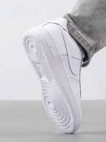 Giày trượt ván Nike AIR FORCE 1 '07 Classic, Unisex - trắng - Xem 4