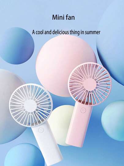 VIXILITOP 1 Stück 300mAh tragbarer USB aufladbarer Handventilator mit Handyhalterung, 3-stufig einstellbar, geeignet für Zuhause, Büro, Outdoor-Aktivitäten, Urlaubsnotwendigkeiten, Outdoor, Garten, Reisenotwendigkeiten, Strandnotwendigkeiten, Abschlusszeit, Abschlussfeier, Abschlussparty, Outdoor-Notwendigkeiten, Reise- und Wandernotwendigkeiten, Campingnotwendigkeiten, tragbare Werkzeuge, Sommernotwendigkeiten, tragbar für den Sommer