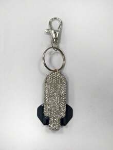 Bottle Cap Opener Keychain - [Top Ring Opening Tool] Rhinestone Manual Can Opener/Soda, Beer & Beverage Can Convenient Tool/Leak-Proof Easy-Pull Tab Opener - Multicolor - View 12