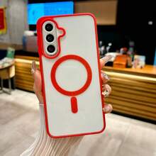 本产品兼容三星 Galaxy S26 Ultra、S25 Ultra、S24、S25 FE、A56、A55、A36、A16、A17 等型号。也适用于 Galaxy S24 FE、A35、A15、A26、S24 FE、S25 FE 等型号。这是一款舒适的彩色磁吸式防摔保护壳,国际版,非国内版。 - 紅色 - 查看 8