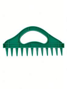 Plantador manual de 12 agujeros, de plástico duradero e impermeable, adecuado para verduras y flores, herramienta de siembra de jardín con mango ergonómico - A-verde - Ver 8