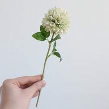 Artificial Chrysanthemum Festive Faux Flower Decoration For Home Holiday Decor - 綠色 - 查看 1