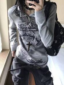 Women Tops - Xám - Xem 5