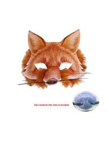 Easter Animal Masks - Rabbit, Owl, Fox, Cheetah Half Face Masks, Suitable For Easter, Halloween, Carnival, Costume Parties, Theme Parties, Cosplay Props - Multicolor - View 12