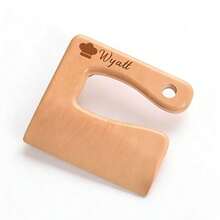 2pcs Personalized Children's Chef Set - Wooden Cutting Board And Role Play Kitchen Utensils, Educational Gift For 3-5 Years Old Kids, Customizable Engraving - Two-piece Set - View 7