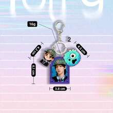 COR/TIS Fangoods Hanging Ornament, JAMES Zhao Yan Cheng Xuan Keychain Pendant - Multicolor - View 3