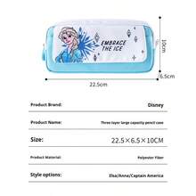 Disney Cartoon Large Capacity Pencil Case, Student Multi-Function Stationery Box, Neutral Pen Storage Bag, New High-Quality Minimalist Pencil Pouch - Single Piece - View 9
