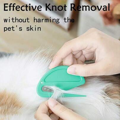 宠物打结梳、打结剪、猫狗美容用品、打结剪、开箱器
