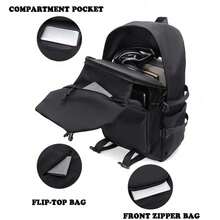 Ba lô nylon cỡ lớn in hình gấu trúc hoạt hình dễ thương, dây đeo vai có thể điều chỉnh, thiết kế nhiều ngăn có khóa kéo, nhẹ và có thể gấp gọn, họa tiết hoạt hình cổ điển, phù hợp làm ba lô hàng ngày, túi du lịch, ba lô học sinh, túi đi làm, hộp đựng bút nhiều lớp dung tích lớn, đồ dùng cần thiết cho năm học mới. - Nhiều màu - Xem 3