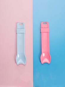 猫咪条纹挤压勺，猫咪条纹宠物喂食器，猫咪条纹舔食湿零食喂食器，宠物液体零食喂食工具 - 多色 - 查看 4