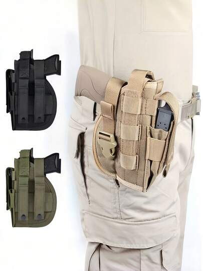 1pc Outdoor Tactical Quick Release Gun Sling - Gun Quick Release Kit - Multifunctional Waist Belt Bag - Universal Fit Multiple Models
