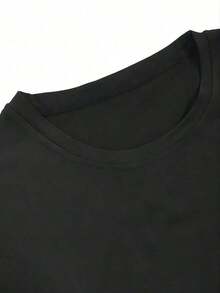 Amen Corner T-Shirt, Soft Vintage Cotton T-Shirt, Breathable Classic Collar, Men's Casual Wear, Sports Gift 7QW1 - 黑色 - 查看 4
