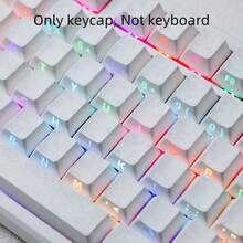 Bokawz 碳纤维纹理键帽,锻造碳纤维质感,侧面刻字透光,Cherry高度,PBT+PC材质,兼容6.25U空格键,键帽编号:61 63 64 68 75 81 84 87 98 99 100 104 108 - 查看 11