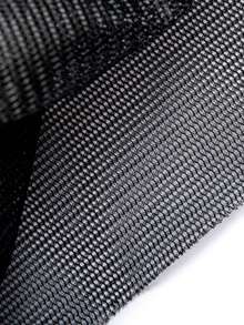 1件高品质涤纶网布，透气网布，适用于帽子、包包、鞋子等，加固型 - 黑色 - 查看 5