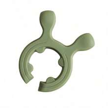 1 st hjortformat silikonskedsstöd, köksredskapshållare, värmebeständigt köksredskapsställ, spillhållare för spishäll, viktigt tillbehör för matlagning - Multifärgad - Visa 14