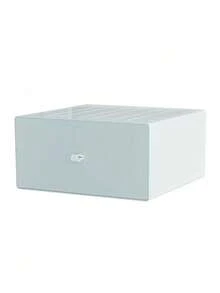 1个桌面抽屉收纳盒，桌面文具整理架，适用于办公室、学生宿舍，也适用于卧室、客厅、宿舍、办公室、书房、梳妆台等场所。 - 白色 - 查看 6