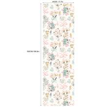 ihomeli Wallpaper Motif Bunga Lembut yang Dapat Dilepas, Wallpaper Tempel Desain Tanaman Klasik, Wallpaper Bunga Tradisional - beraneka warna - View 15