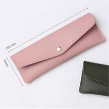 跨境热销PU皮学生铅笔盒，多功能铅笔盒带大容量卡槽，开学必备 - 單件 - 查看 5