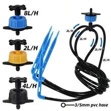 Drip Irrigation Support Stakes, Plastic Irrigation Support Stakes Drip Irrigation Pipe Fixing Stakes Suitable For Gardening, Yard, Lawn, Vegetables And Fruits - Straight Drip Sword Drip Irrigation - View 11