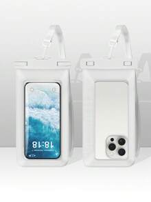 1PC/3PCS Waterproof Phone Case, Transparent Waterproof Swimming Bag For Touchscreen Phones, Made Of Materials, Universal Waterproof Phone Cover. - Multicolor - View 10