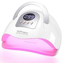 DianaBeauty 81pcs LED UV Nail Lamp Gel Polish Nail Dryer 4-Level Timer Professional Nail Lamp With Auto Sensor - White - View 1