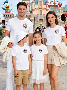 Disney Our Family's 2026 Cruise Trip Commemorative T-Shirt, Family Matching T-Shirt, Travel Matching T-Shirt - 男孩白色 - 查看 1