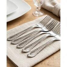 Conjunto de Cozinha com 12 Garfo Premium de Metal Resistente e Duradouro 18cm - UV6111 - Visão 1