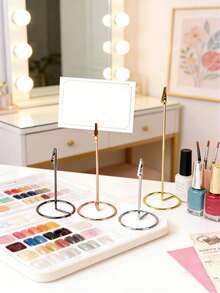 1 hộp trưng bày mẫu móng tay, giá đỡ trưng bày sticker vẽ móng mini, bảng phông nền chụp ảnh nghệ thuật vẽ móng, hộp trưng bày kiểu móng để bàn trong tiệm nail. - Nhiều màu - Xem 9