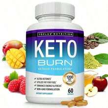 Toplux Keto Burn Capsules - 1200mg |   Supports Ketosis, Utilizes Fat For Fuel & Boosts Energy - 1Pcs - 查看 4