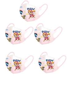 Paw Patrol 可爱卡通3D立体独立包装透气口罩，特种部队款 - 彩色 - 查看 12
