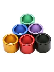 20 piezas Anillos para patas de paloma azul y verde, diámetro interior de 8 mm, altura de 9 mm, anillos de identificación de patas de aluminio para entrenamiento de vuelo al aire libre - Ver 5