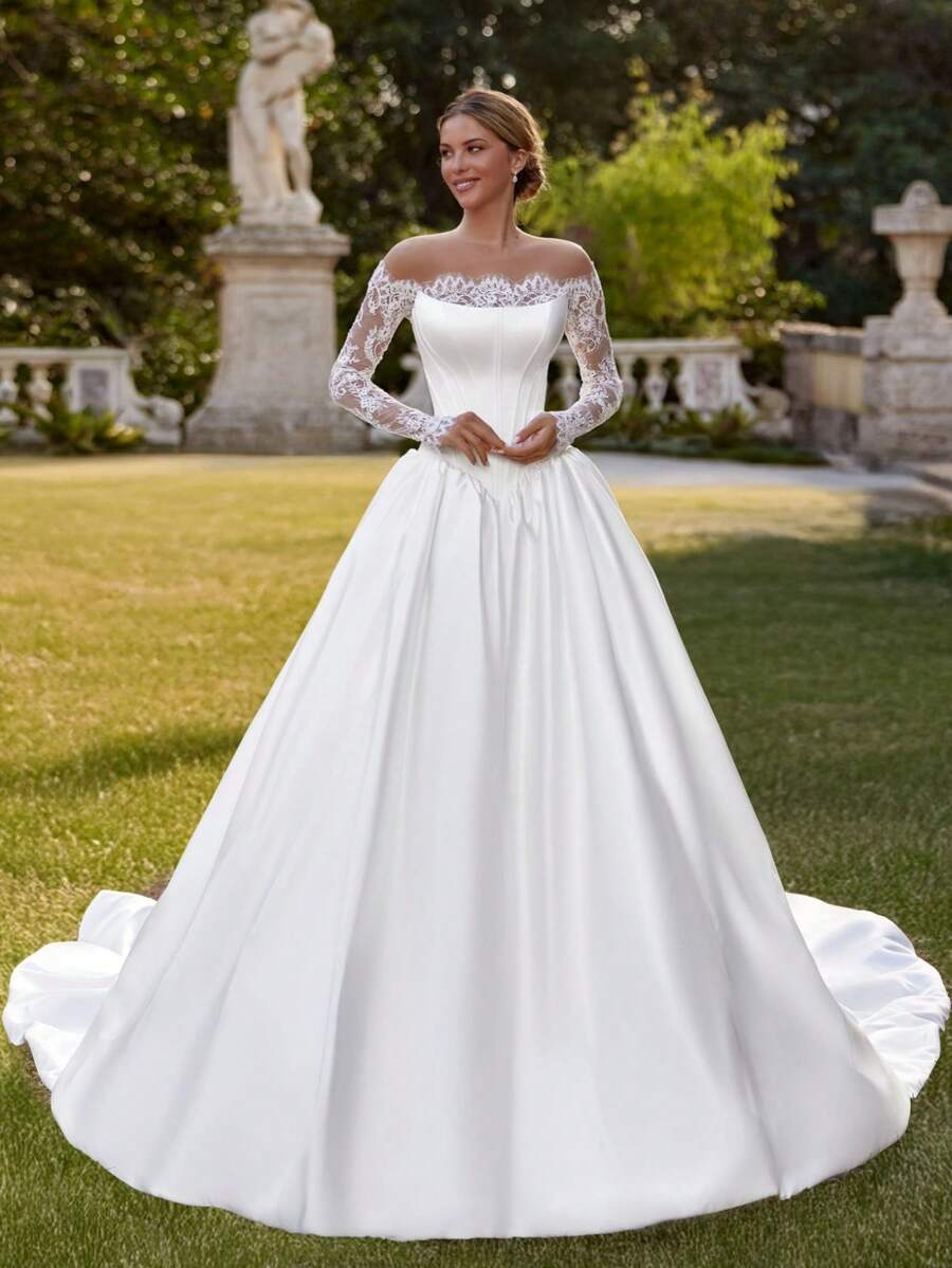Wedding Dresses - White - View 1