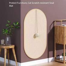 Tabla rascadora de sisal para gatos - Durable, tabla rascadora de sofá, con juguetes para gatos y alfombra para gatos - 33*55 cm - Ver 8