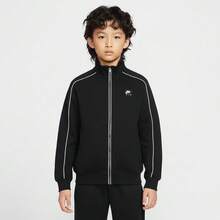 Nike Teen Boy K NK AIR FLC TRK JKT II7348-010 - Black - View 1