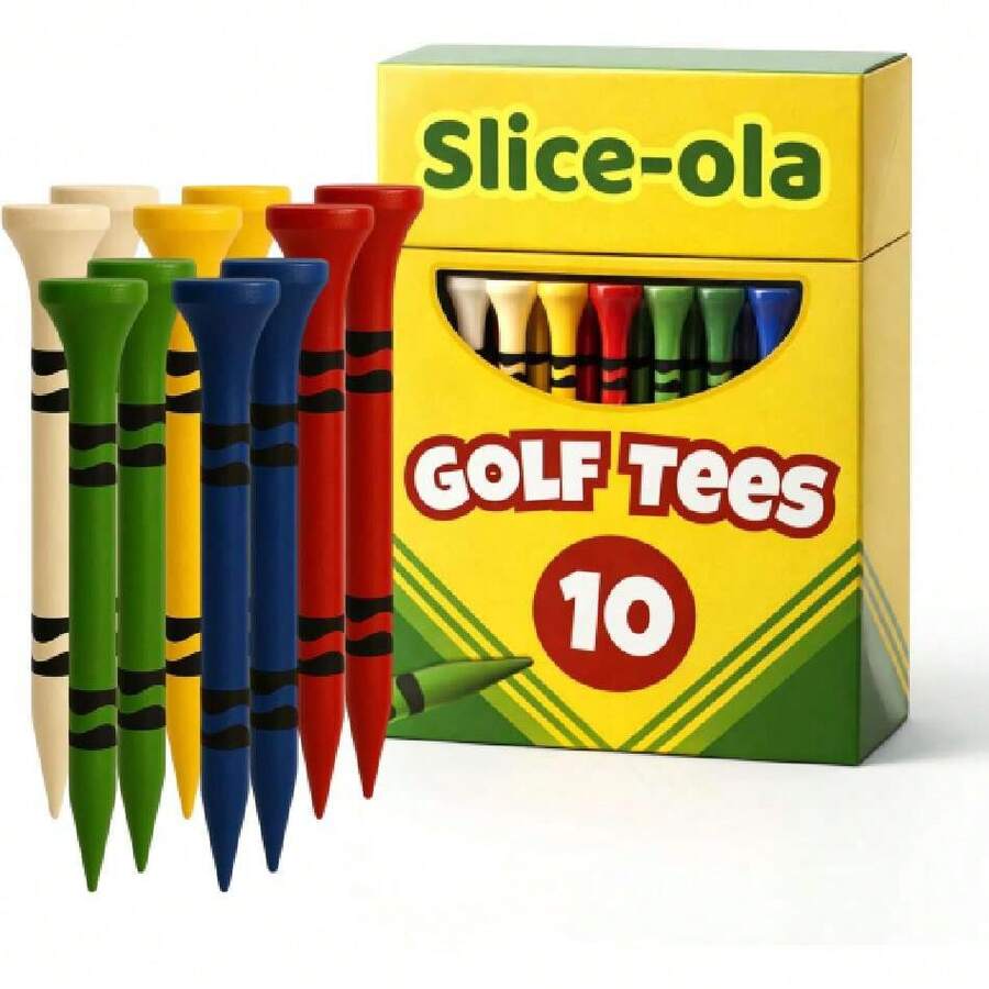 Funny Golf Tees | Golf Accessories For Men | Top Golf Gifts For Men & Unique Golf Gifts For Golfers | Premium Golf Stuff & Golf Bag Accessories | Wooden Bamboo Tees,43337034 - Pink - View 1