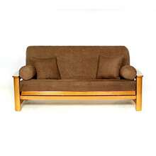 Sussexearthf-OB Lifestyle Sussex Earth Full Futon Cover Brown - Marrn - Ver 3