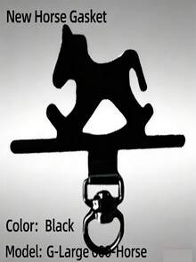 1个男女通用手机挂绳支架，不锈钢旋转半圆金属夹，超薄金属配件，适用于手机挂绳，防丢，耐用，适合所有季节户外露营旅行居家办公学校宿舍冬季生日礼物日常使用 - 彩色 - 查看 15