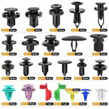 725/680 Pcs Vehicle Box Fasteners. Vehicle Fasteners. Vehicle Repair Tool Kit. Push-In Expansion Clips. - 680pcs - View 9
