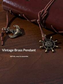 6 Colors Available A5/A6/A7 Kraft Paper Loose-Leaf Notebook With Metal Binder Rings, Refillable Inner Pages, Minimalist Journal For Students And Office Use - A7 - View 4