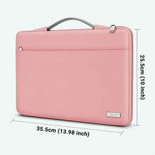 TECOOL 13-16 Inch Slim & Protective Laptop Sleeve Case With Telescopic Handle, Water-Repellent Computer Bag For MacBook Pro/Air,HP,Durable Polyester Briefcase For Men Women,Multiple Colors Available - View 15