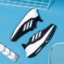 Giày chạy bộ thể thao thường ngày adidas Pureboost 23 Free Run All-match màu đen và trắng - màu đen - Xem 4