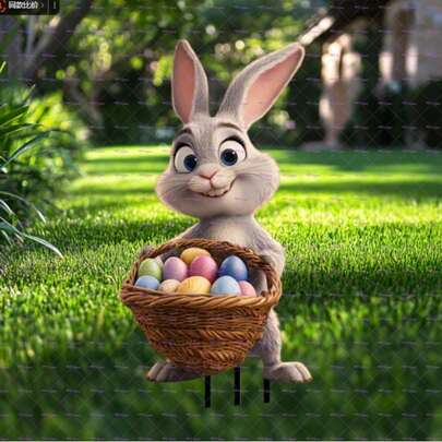 2D Acrylic Vibrant Peacock Garden Stake - Weather-Resistant Outdoor Lawn And Wedding Decor, No Power Needed, Perfect Gift For Nature Lovers, Peacock Decoration