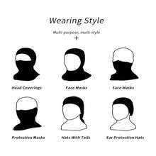 5Pcs/Set Men Hook And Loop Camouflage Baseball Cap+Balaklava Ski Mask + Arm Sleeves Outdoor Adjustable Sunscreen Leisure Hat Spring Autumn Travel Tourism Beach Vacation - Multicolor - View 4