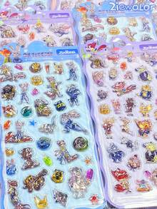 Disney Bộ sticker 3D/tự làm hình động vật thành phố, sticker 3D dập nổi dạng rời, sticker hình kẹo chảy, sticker sách vui nhộn, sticker dập nổi có họa tiết, sticker hoạt hình dễ thương, sticker dập nổi 3D dày dặn với hiệu ứng 3D mạnh mẽ, sticker ghép hình thủ công dùng để trang trí nhật ký, hộp bút chì, phong bì, hộp quà, khung ảnh. - Nhiều màu - Xem 3