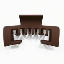 Claw Clip For Adjustable Hats- Double-Row Inner Claws For Superior Hold - Chocolate - View 7
