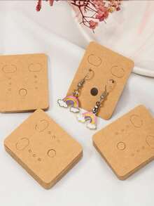 100/200pcs Earring & Necklace Organizer Display Stand Set - Multicolor - View 8