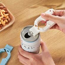 1pc New Japanese Style Magnetic Bottle Opener, Multi-Functional Beverage Bottle Cap Opener, Jar Lid Remover Tool - View 9