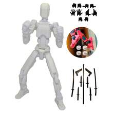 Dummy 13 Enhanced Articulated Doll Assembly Kit With Magnet - 白體 - View 1