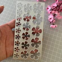 1pc Creative Flower Metal Cutting Die, DIY Scrapbooking Photo Decoration Embossing Paper Mold, Scrapbook Card Making - A - View 4